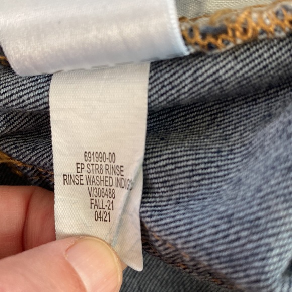 NWOT Boys Gap jeans, dark wash, size 10 straight - Picture 6 of 7